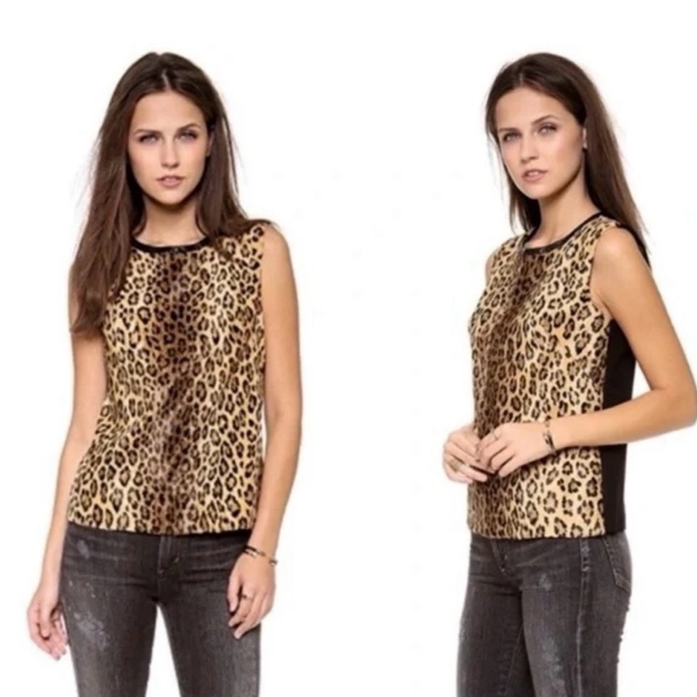 Women’s Millie leopard top size 2
